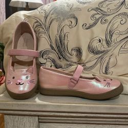 Pink Kittie Kids Shoes