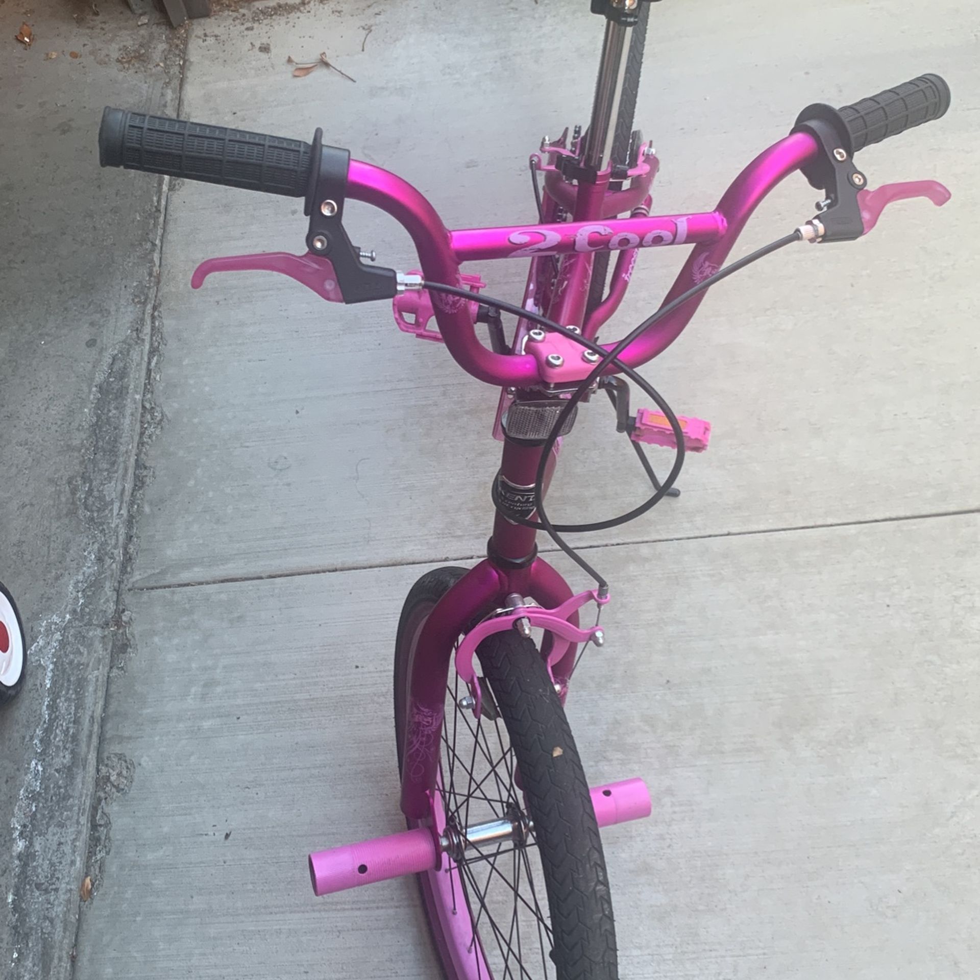 Kent 20" 2 Cool BMX Girl's Child Bike, Satin Purple
