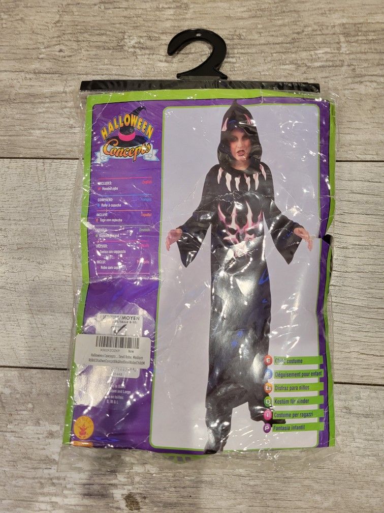 Halloween Costume (Devil Robe/Ages: 5-7)