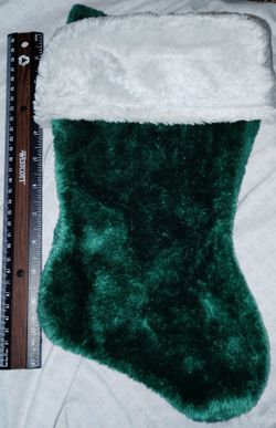 Green And White Stocking