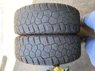 2) 255/70/18 Cooper Discoverer Rugged Trek Tires.  DOT 2622  $125 for Both  I carry other sizes as well