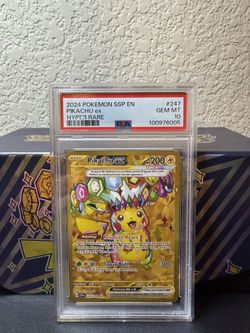 PSA 10 Pikachu ex