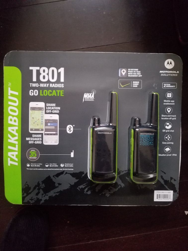 Motorola T801 Two Way Radios