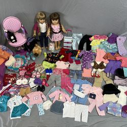 Pleasant Company American Girl Dolls Huge Lot Clothes & Accessories