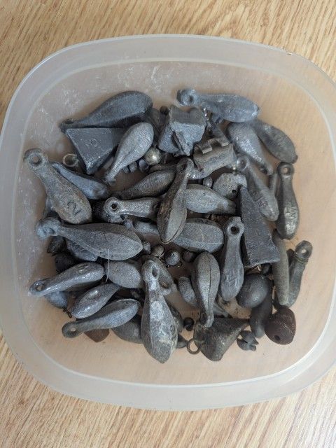 lead fishing weights