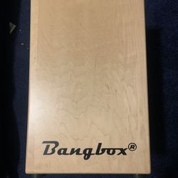 Bangbox African Mahogany Cajon Percussion