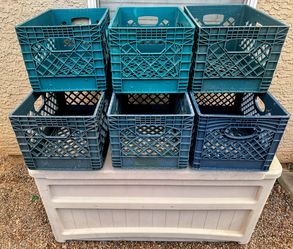 Milk Crates Storage