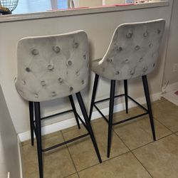 Gray Barstools 