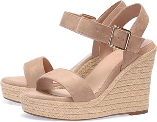 New Women's Platform Wedges heels Sandals Wedge Espadrilles Ankle Strap shoes size 7.5