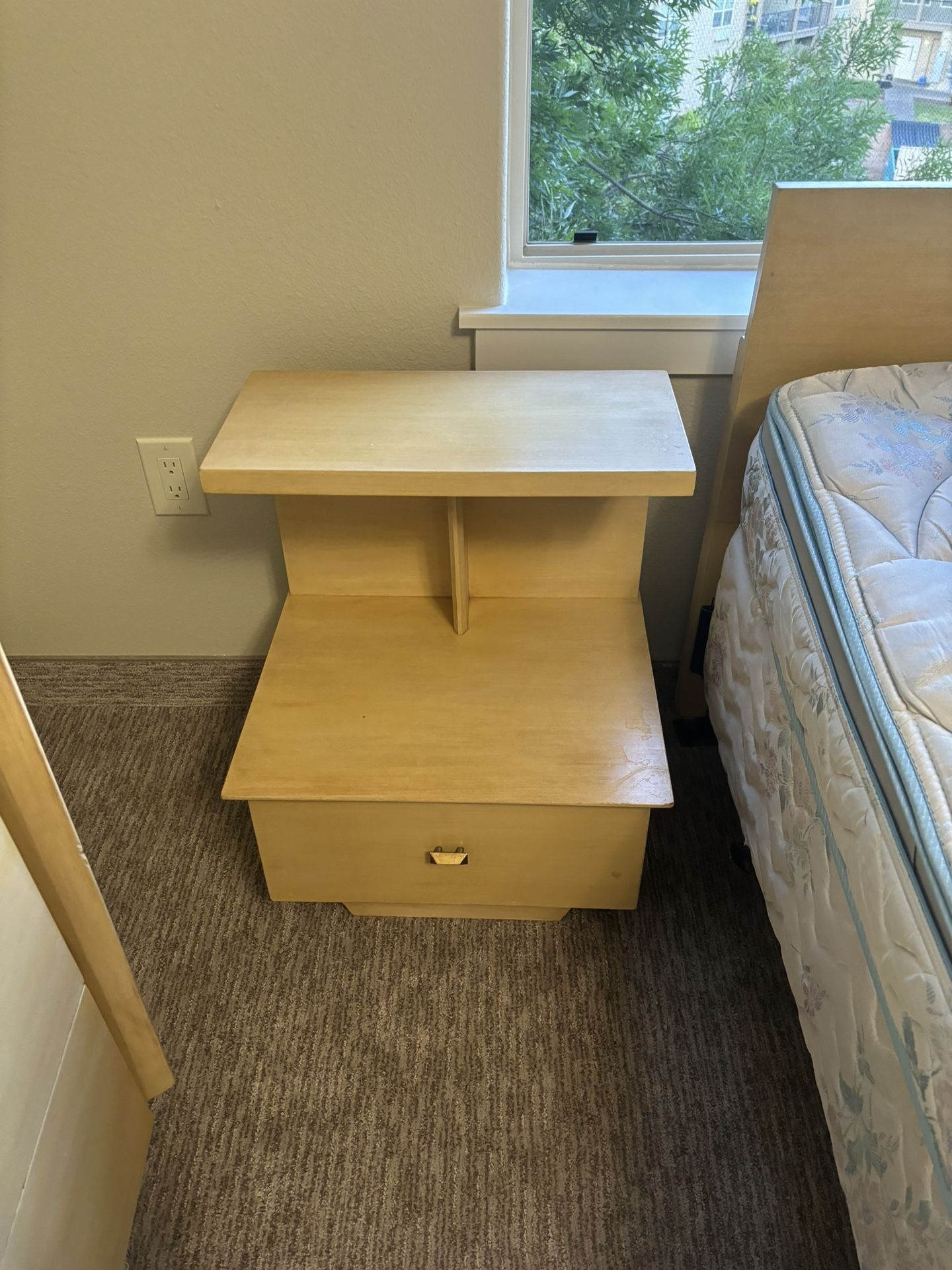 Vintage Night Stand/Side Table Circa 1951
