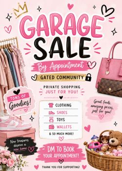garage sale
