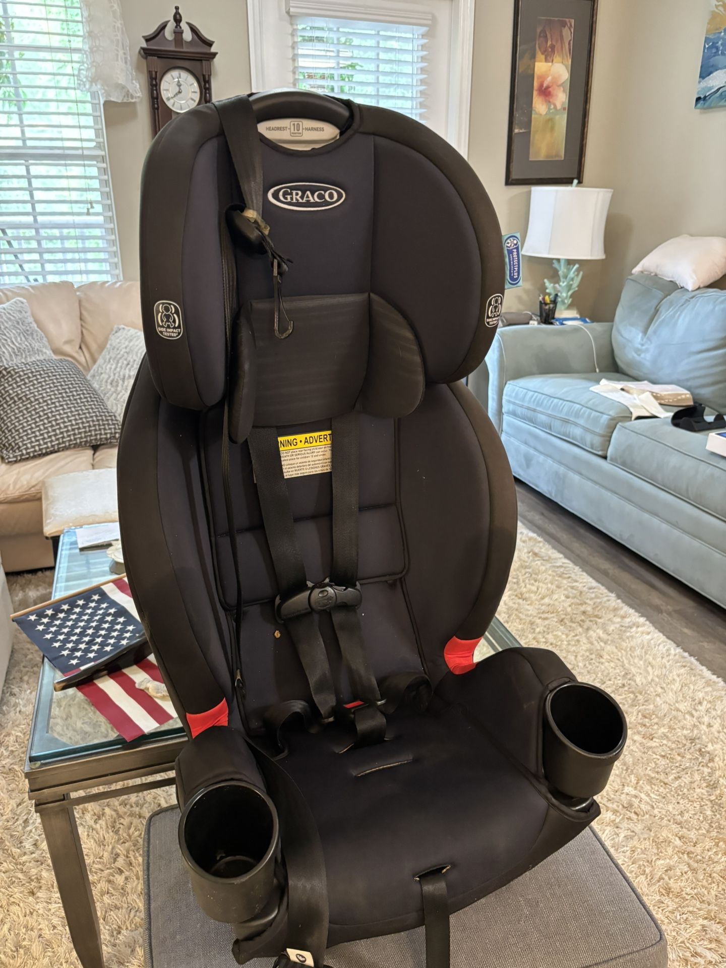 Graco Car Seat 10 Position Harness