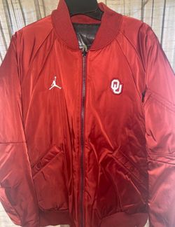 Oklahoma Sooners Reversible Jumpman Jacket Size M