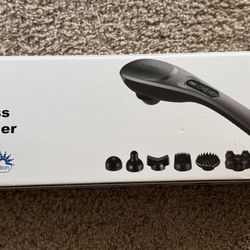 NEW VIVREAL Cordless Massager w/5 Attachments 