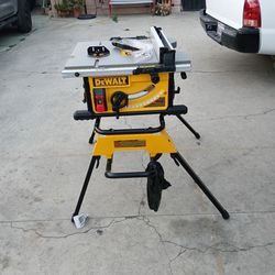 Dewalt 10" Table Saw With Stand