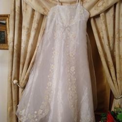 Flower Girl Or Bridesmaid Dress Girls Size 10-12