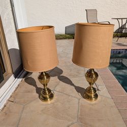 LAMPS - Vintage STIFFEL Solid Brass