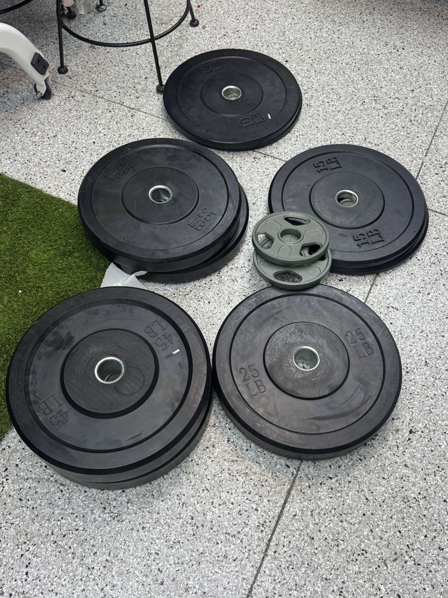 Complete Home Gym Setup – Barbell, Weights, Bench, Row Machine