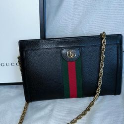 Authentic Gucci Ophidia Medium Black