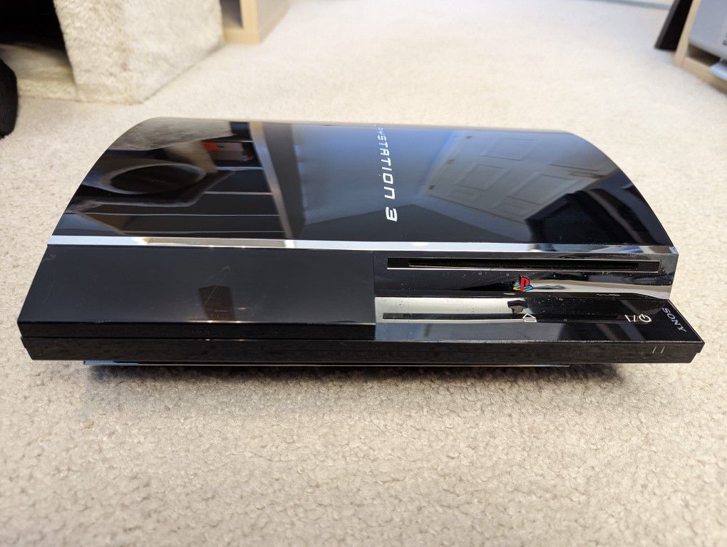PS3 Original Fat Model CECHA-01 With 500 Gb Hard Drive, Custom Firmware