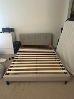 Queen size bed frame