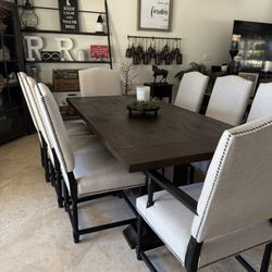 Beautiful Dark Wood Table 