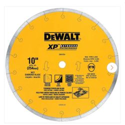 10 In DEWALT Tile Blade 