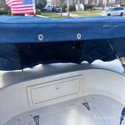 Boat Mako Bow Dodger/Spray Hood, Sun Shade   Great for winter fishing and duck hunting   This Boat Mako Bow Dodger/Spray Hood add functionality to the