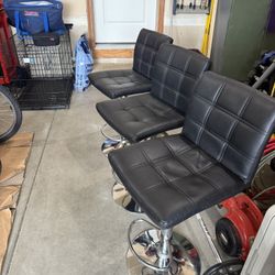 24 Inch Barstools - Set Of 3