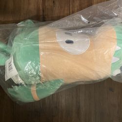 Fall Guys - 2x Plushes (Original Pink & Raptor)