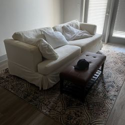 Couch Sofa Pullout Bed With Ottoman 