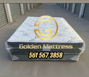 Queen Mattress Set – Medium – Brand New – Delivery Available 🚚