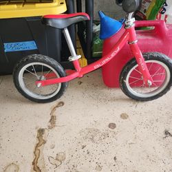 Red Balance Bike 