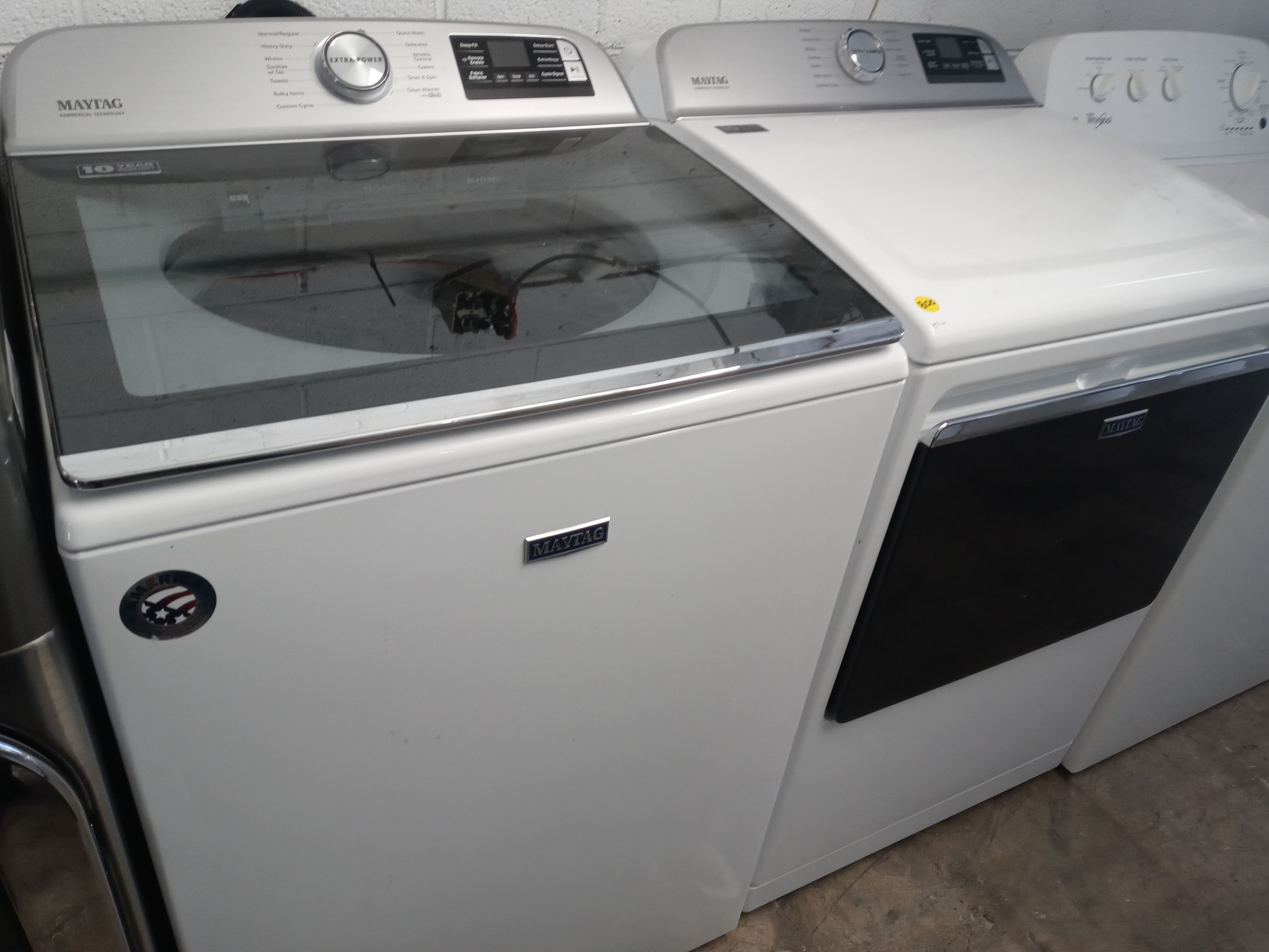 Maytag top load washer and dryer set - Free delivery