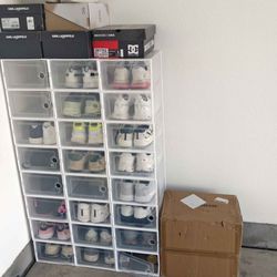 Shoebox storage – 24 boxes