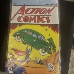 Numbered Re Issue Of Superman #1 