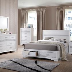 Miranda Bedroom  Set - Bed frame , Dresser , Mirror & Nightstand On Sale 