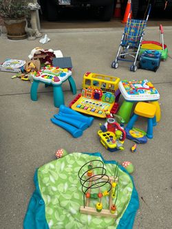 Assorted infant/child toys