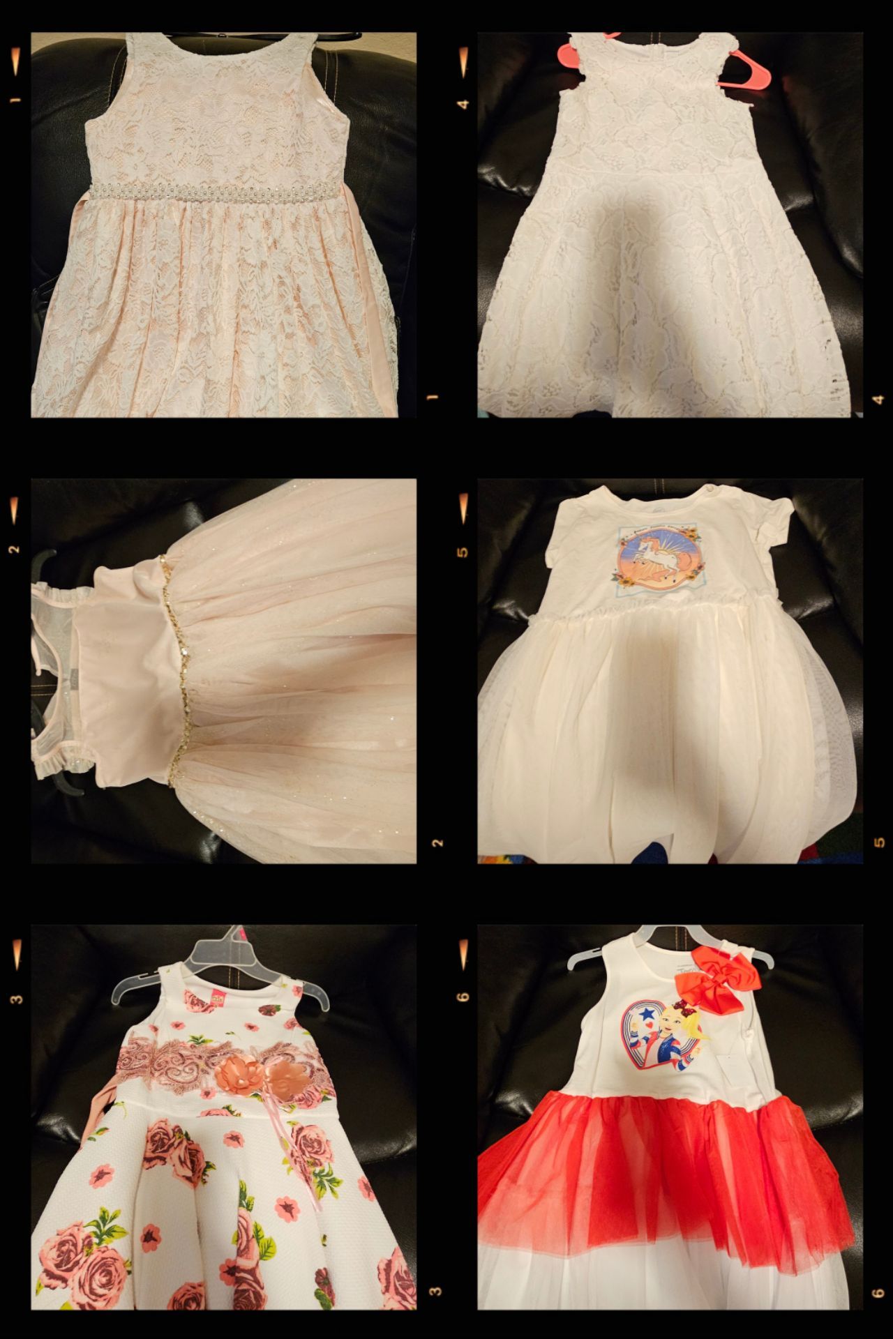 Girl dresses and shoes