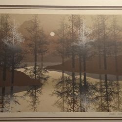 James Hagen Signed Framed Artwork 