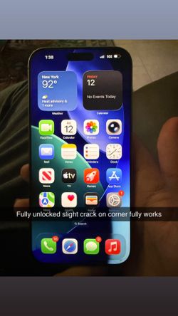 2 fully working iPhone 16 pro maxes one locked to AT&T and one fully unlocked.
