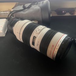 Canon EF 70-200 f2.8 Telephoto Lens