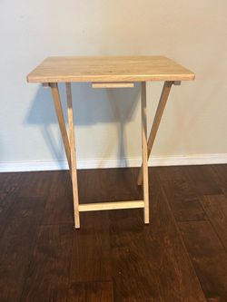 Small Wooden Folding Table