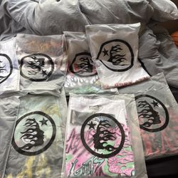 Hellstar shirts medium and Large