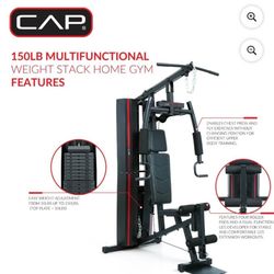 CAP Strength Home Gym with 150 Ib Weight