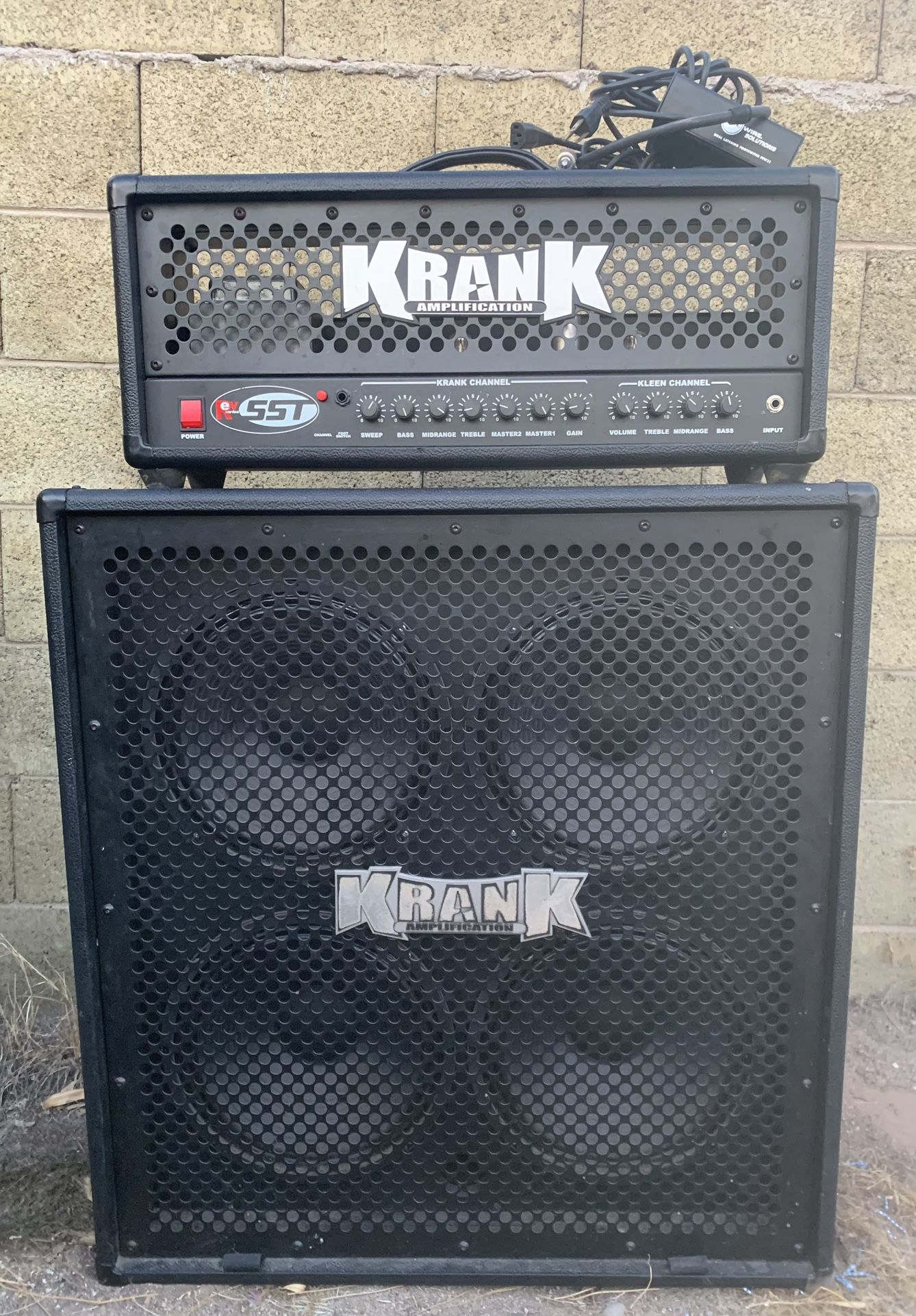 Krank Rev Series SST Half Stack Guitar Amp