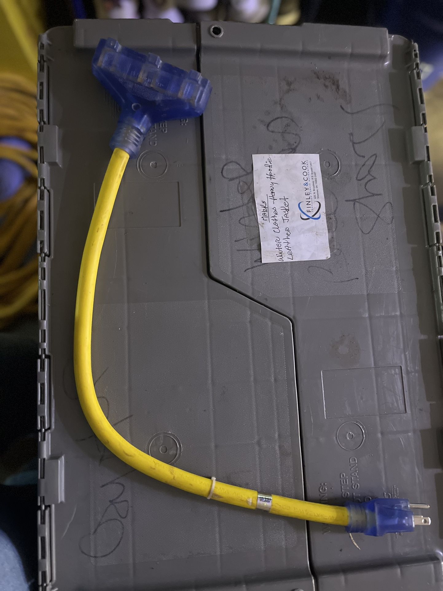 2 Foot 12/3 Three Way Cord