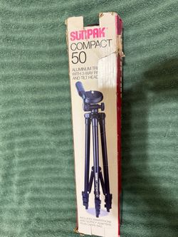 Sunpak Compact 50 Aluminum Tripod
