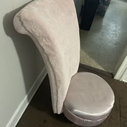 Pink Chair Low 