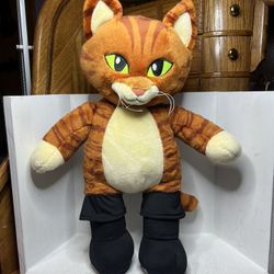 2022 Dreamworks BAB Build-A-Bear Puss in Boots The Last Wish 18” Plush